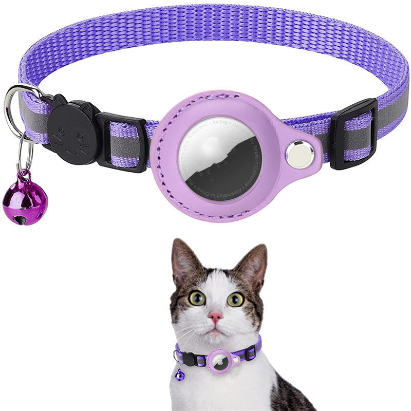 Reflective Waterproof Pet Collar with Airtag Holder - Tailiss