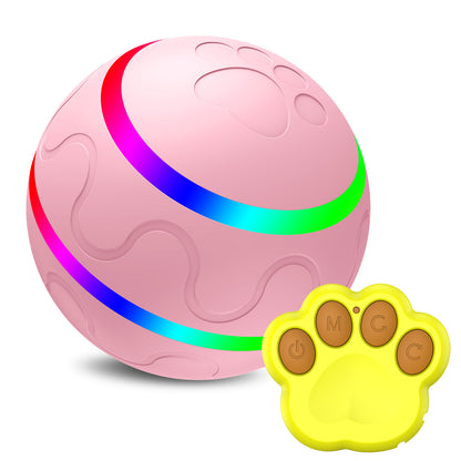 Intelligent Self-Rotating Pet Ball Toy – USB Rechargeable & Automatic