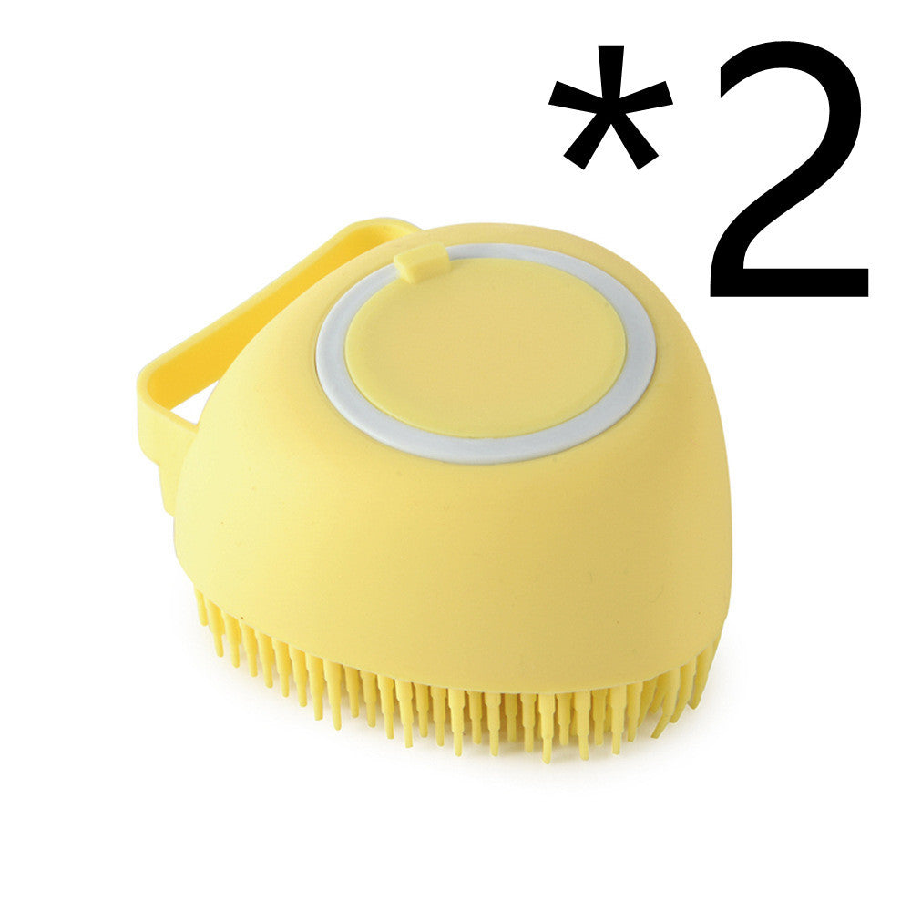 Silicone Pet Bath and Massage Glove