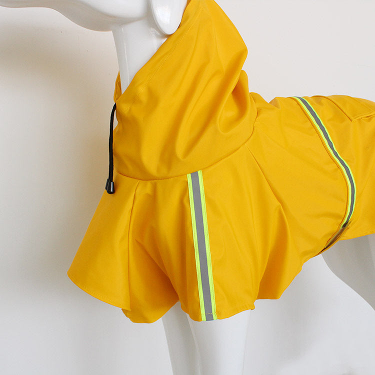 Waterproof Reflective Dog Raincoat for Spring & Summer