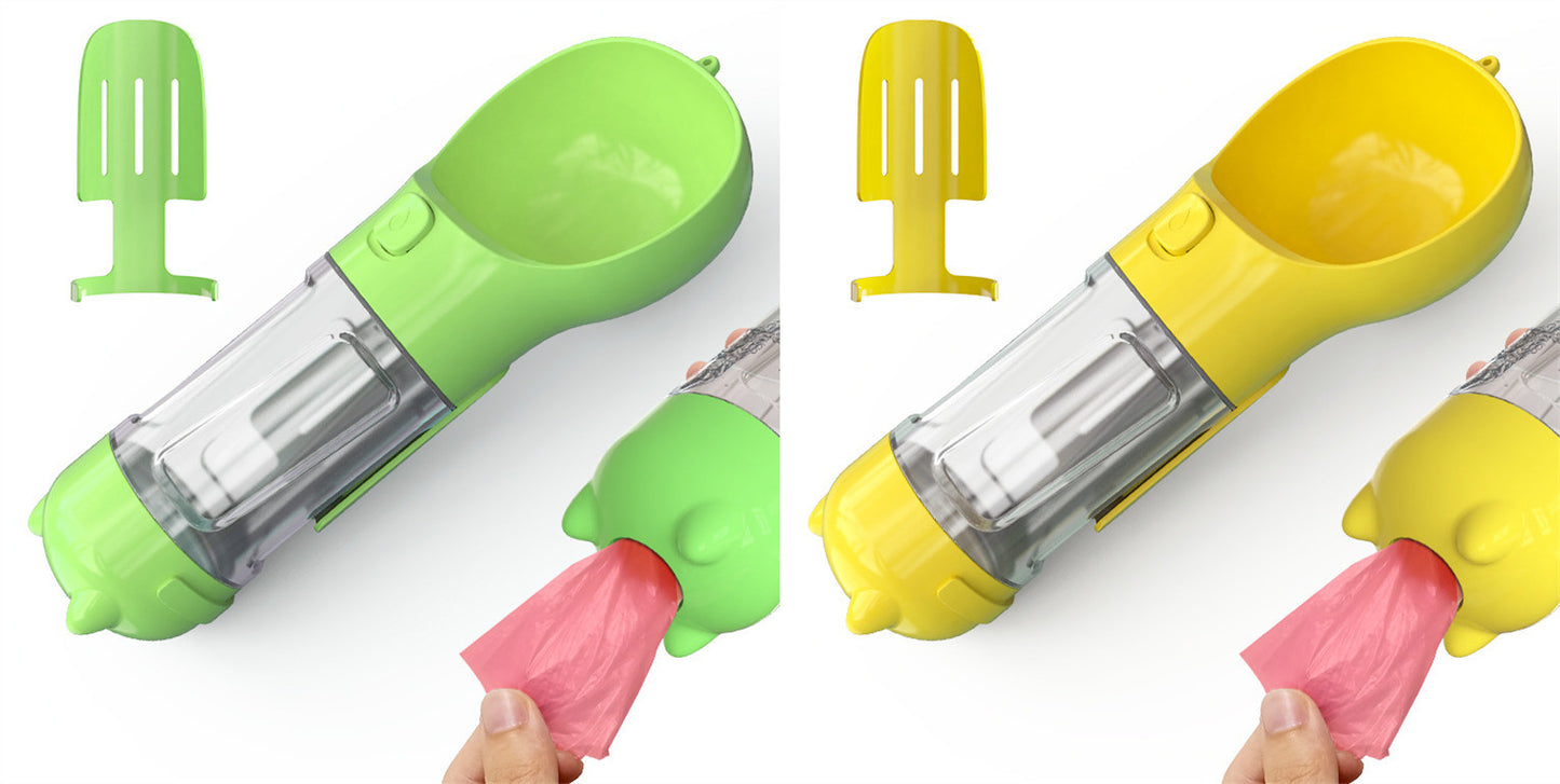 All-in-One Dog Travel Water Bottle