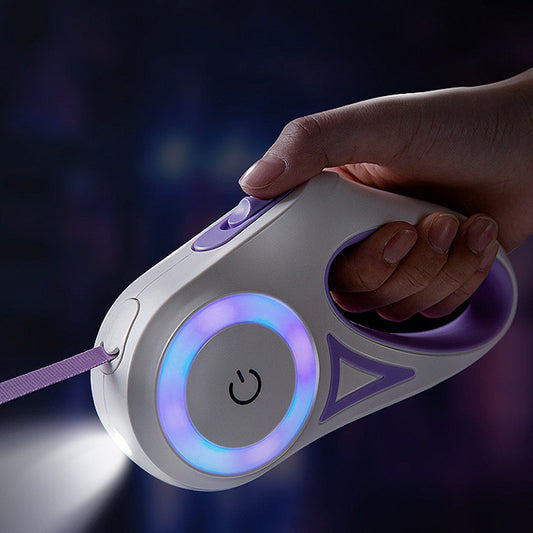 Retractable Dog Leash with Collar - Tailiss