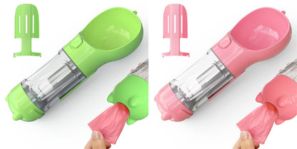 All-in-One Dog Travel Water Bottle - Tailiss
