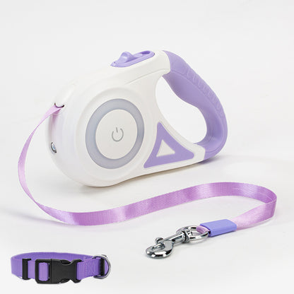 Retractable Dog Leash with Collar - Tailiss