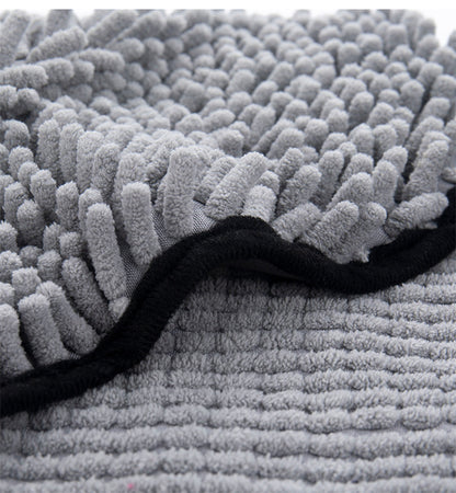 Quick-Dry Chenille Pet Towel - Tailiss