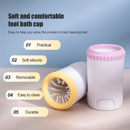 Second-Gen Semi-Automatic Dog Paw Cleaner