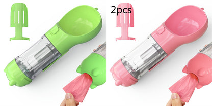 All-in-One Dog Travel Water Bottle - Tailiss