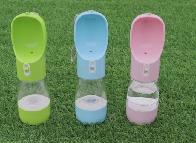 All-in-One Dog Travel Water Bottle