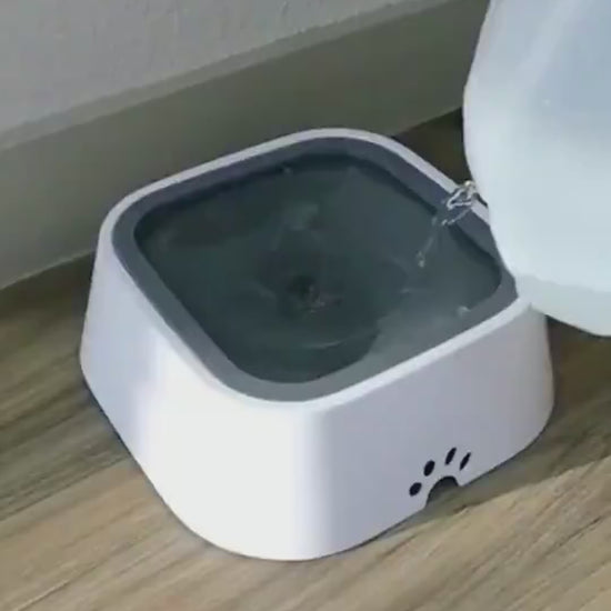 Portable No-Spill Floating Dog Water Bowl