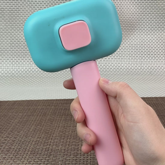 Pet Hair Brush & Massage Comb & Knot Remover Tool