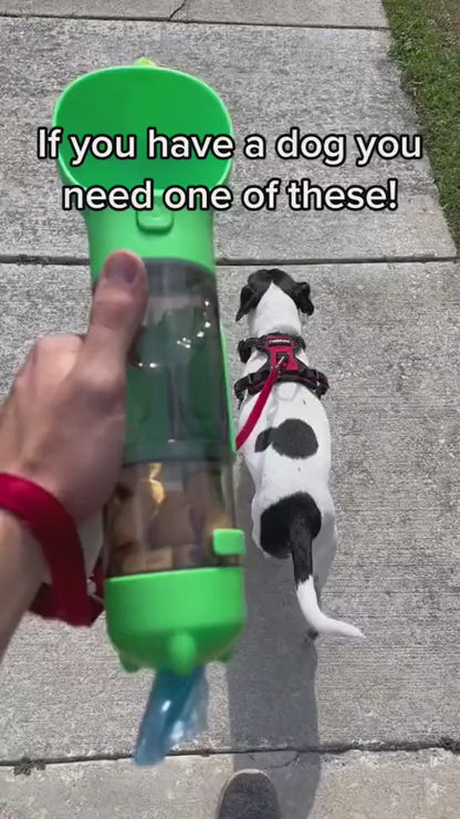 All-in-One Dog Travel Water Bottle