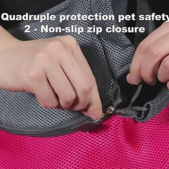 Portable Pet Carrier Crossbody Bag