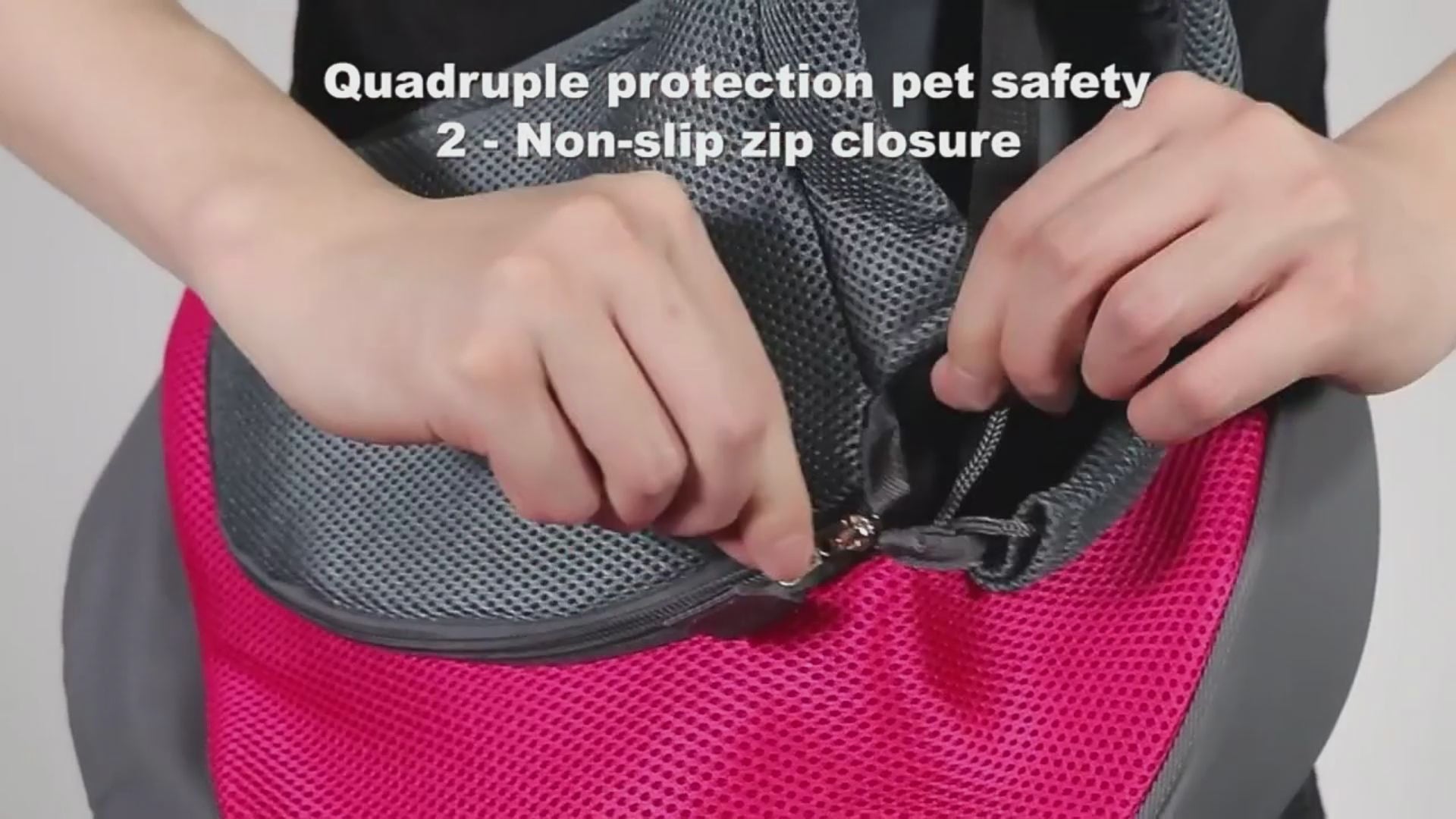 Portable Pet Carrier Crossbody Bag