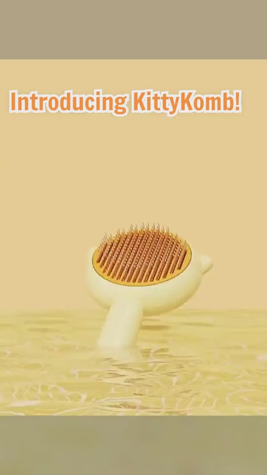 2-in-1 Pet Grooming Brush and Massage Comb