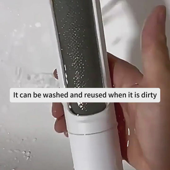 2-in-1 Reusable Pet Hair Remover Brush and Lint Roller