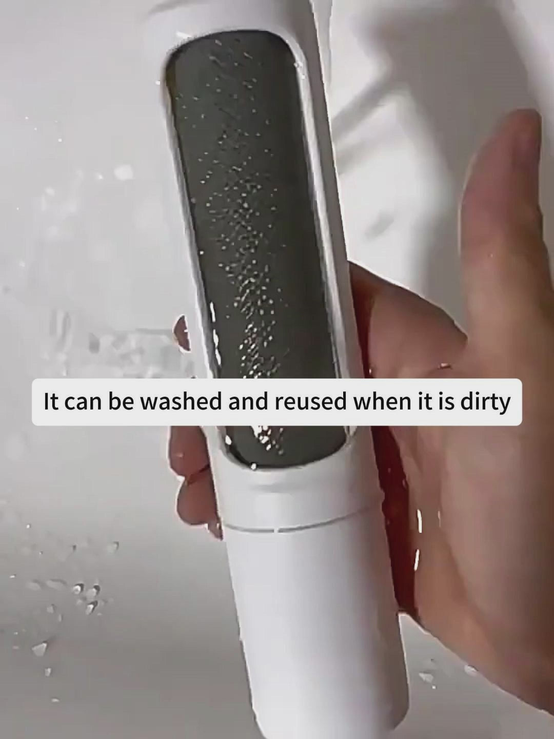 2-in-1 Reusable Pet Hair Remover Brush and Lint Roller