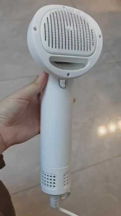 Smart Silent Pet Hair Dryer and Comb
