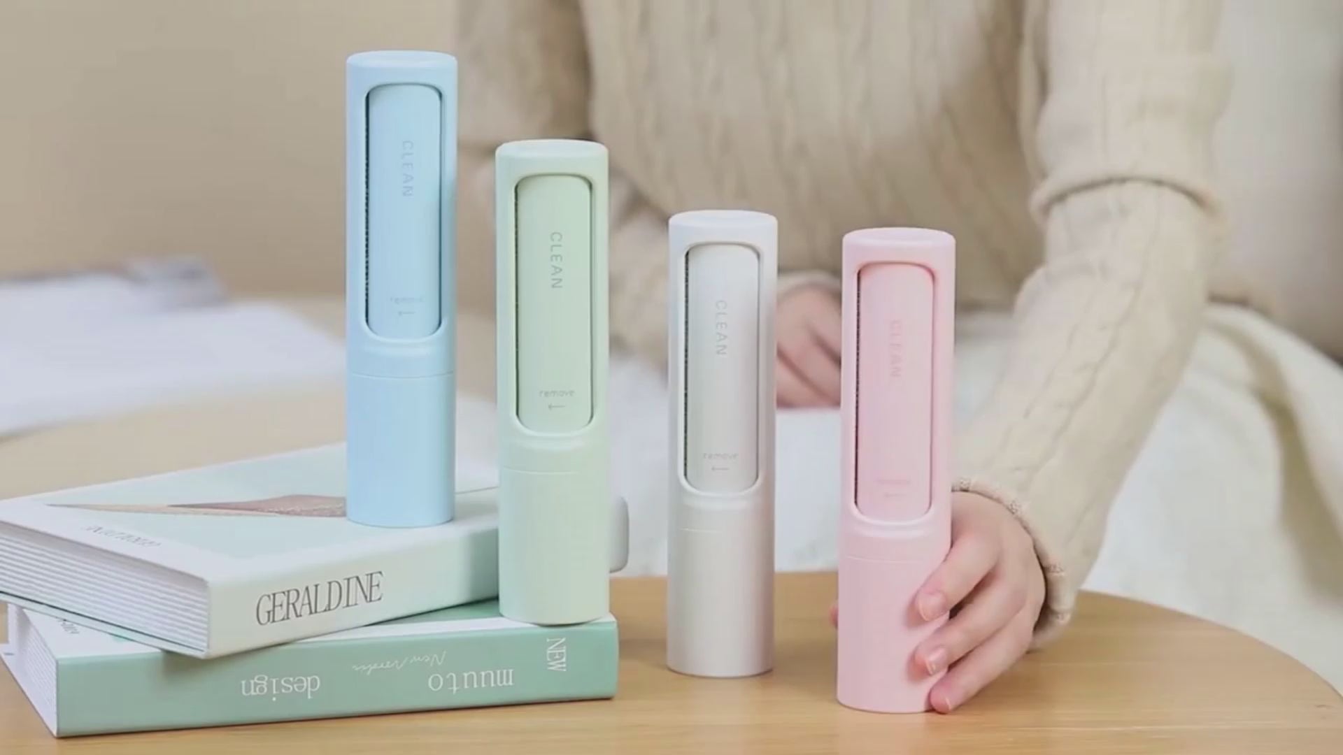 2-in-1 Reusable Pet Hair Remover Brush and Lint Roller