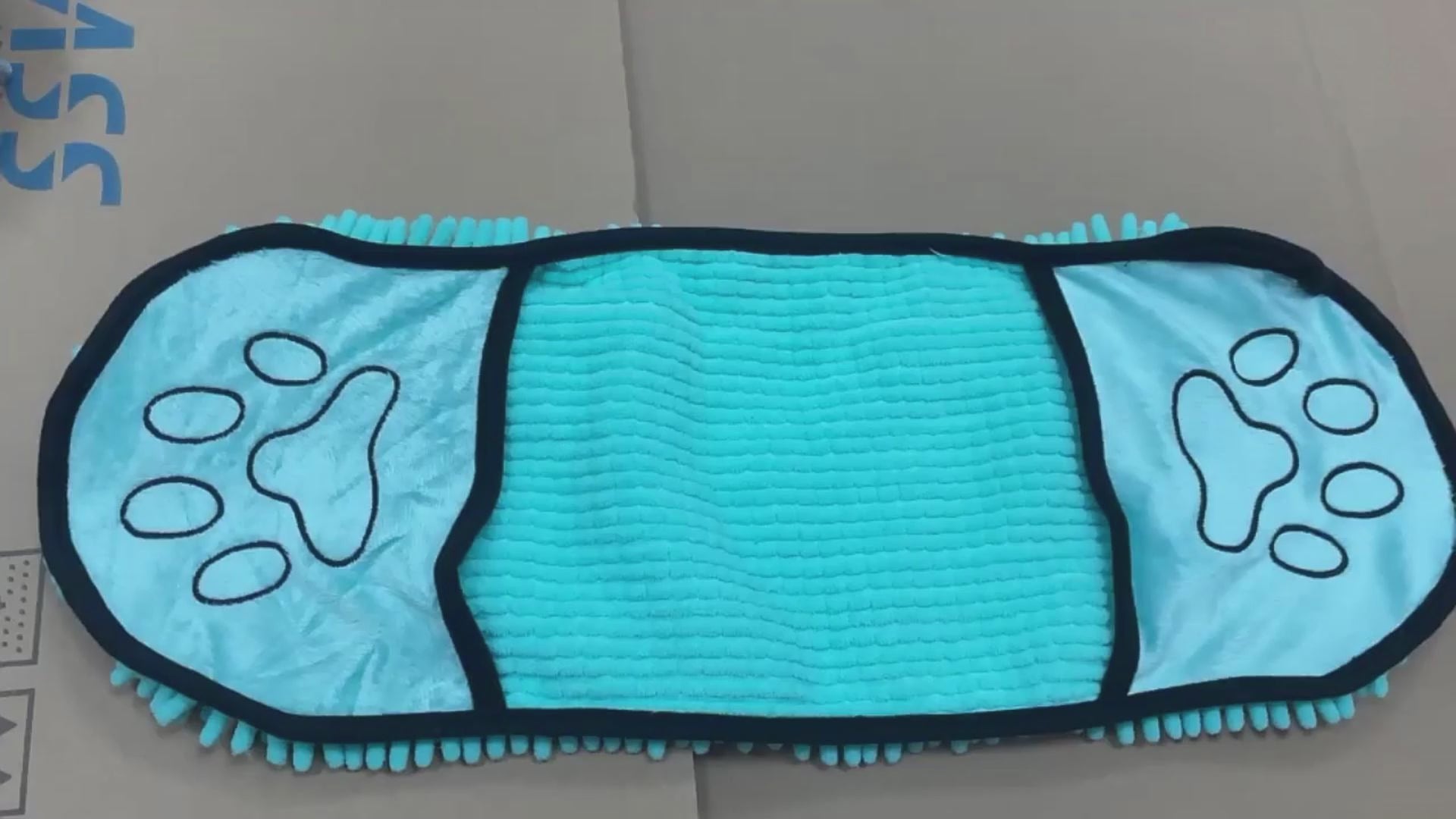 Quick-Dry Chenille Pet Towel