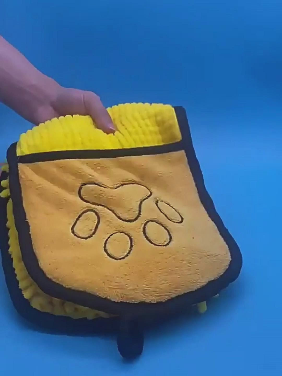 Quick-Dry Chenille Pet Towel